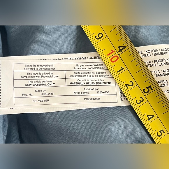 🆕 Mango oversized shaket in blue size medium - Picture 13 of 16